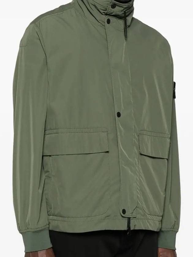 Compass Badge Jacket Dark Green - STONE ISLAND - BALAAN 4