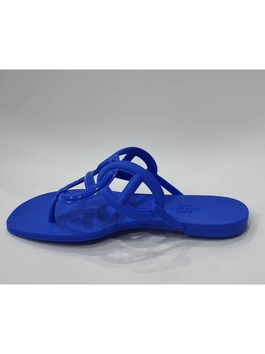 Egerie Flip Flops Blue Outremer - HERMES - BALAAN 2