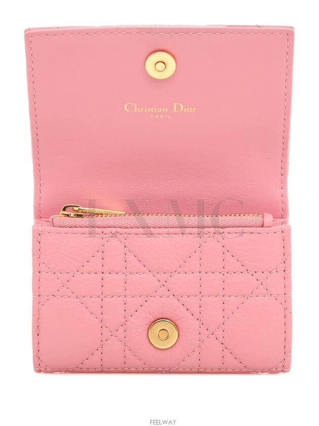 Caro Glycine Wallet Pink Cannage Card Holder Business S5132UWHC - DIOR - BALAAN 9