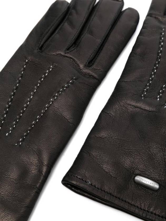 Her Leather Gloves Black - OUR LEGACY - BALAAN 3