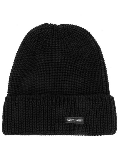 Canot Soft Wool Beanie Black - SAINT JAMES - BALAAN 2