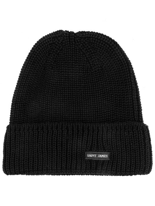 Canot Soft Wool Beanie Black - SAINT JAMES - BALAAN 2