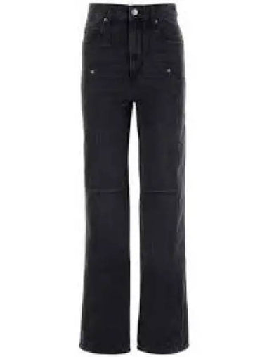 24 VALERIA PA0143FB B1H02E 02FK denim pants 1241302 - ISABEL MARANT - BALAAN 1