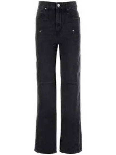 24 VALERIA PA0143FB B1H02E 02FK denim pants 1241302 - ISABEL MARANT - BALAAN 1