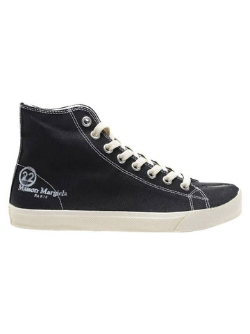 Tabi High Top Sneakers Black - MAISON MARGIELA - BALAAN 1