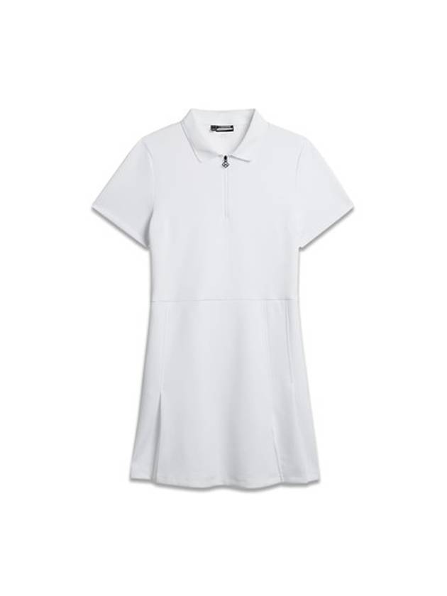 Women's Kanai Short Dress White - J.LINDEBERG - BALAAN 1