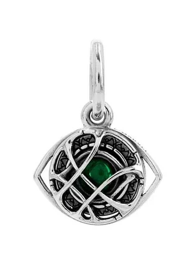 Marvel Doctor Strange Agamotto Eye Dangle Bracelet Charm Silver Green - PANDORA - BALAAN 1