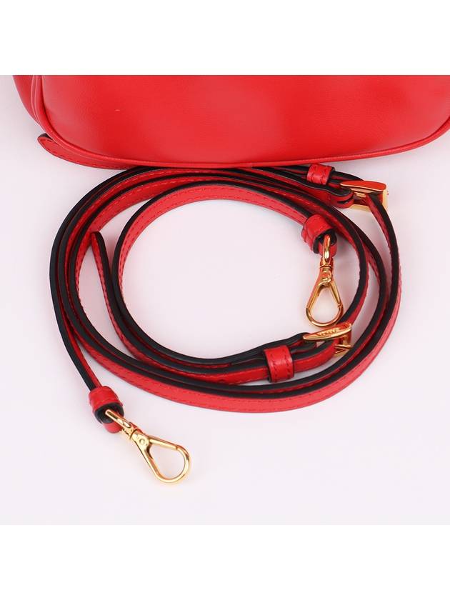 Duet small red bucket cross bag 1BH038 - PRADA - BALAAN 6