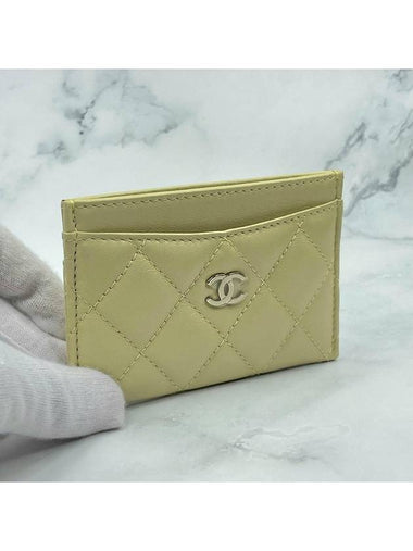 Women s Classic Card Holder Slot Champagne Gold AP0213 B12999 - CHANEL - BALAAN 1