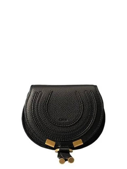 Marcie Nano Saddle Shoulder Bag Black - CHLOE - BALAAN 2