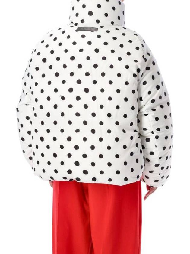 Polka Dot Puffer Padding White - MARNI - BALAAN 4