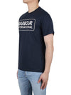 International Essential Large Logo Short Sleeve T-Shirt Navy - BARBOUR - BALAAN 4