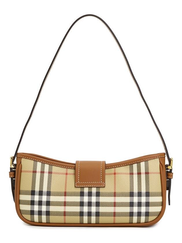 Check Shoulder Bag Brown - BURBERRY - BALAAN 4