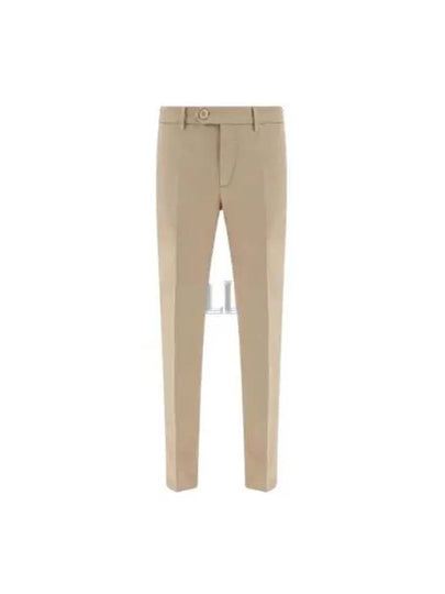 Tapered Chino Cotton Straight Pants Beige - BRUNELLO CUCINELLI - BALAAN 2