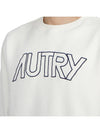 Men's brushed sweatshirt SWIM 408W WHITE - AUTRY - BALAAN 6