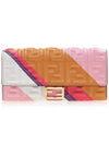 multicolor continental chain long wallet - FENDI - BALAAN.