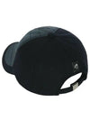 two-tone suede cap 8433GXACNAVY - BLACK&WHITE - BALAAN 3