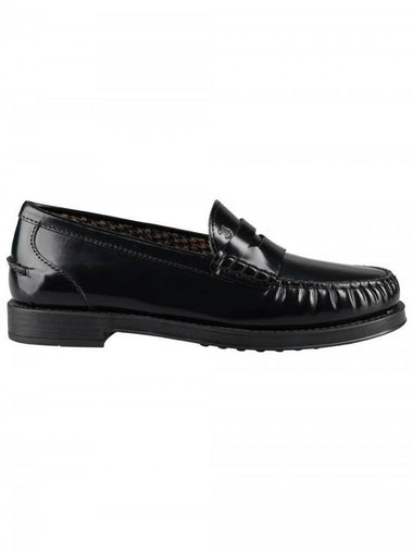 Leather Loafers Black - TOD'S - BALAAN 1