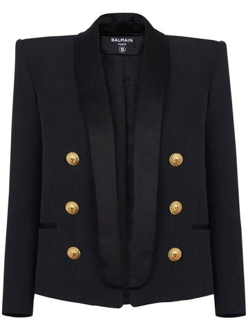 Balmain Double-Breasted Blazer - BALMAIN - BALAAN 1