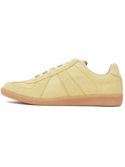 Replica Calfskin Low Top Sneakers Yellow - MAISON MARGIELA - BALAAN 2