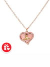 Petra Heart Logo Necklace Rose - VIVIENNE WESTWOOD - BALAAN 8