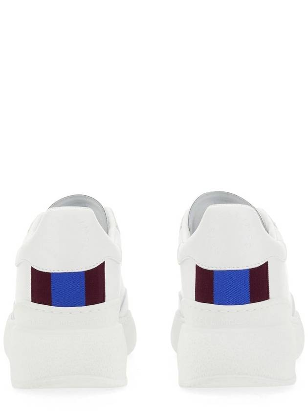 loop lace-up low-top sneakers ecru - STELLA MCCARTNEY - BALAAN 4