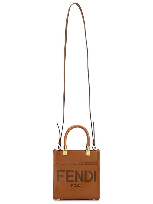 Soft Leather Mini Bag Brown - FENDI - BALAAN 7