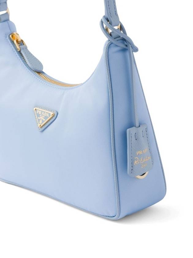 Re-Nylon Re-Edition Mini Shoulder Bag Blue - PRADA - BALAAN.