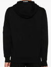 CP Company Signature Lens Detail Men s Brushed Hooded Sweatshirt 17CMSS024A 999 - CP COMPANY - BALAAN 4