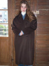 Lotus Classic Wool Double Coat Brown - LETTER FROM MOON - BALAAN 5