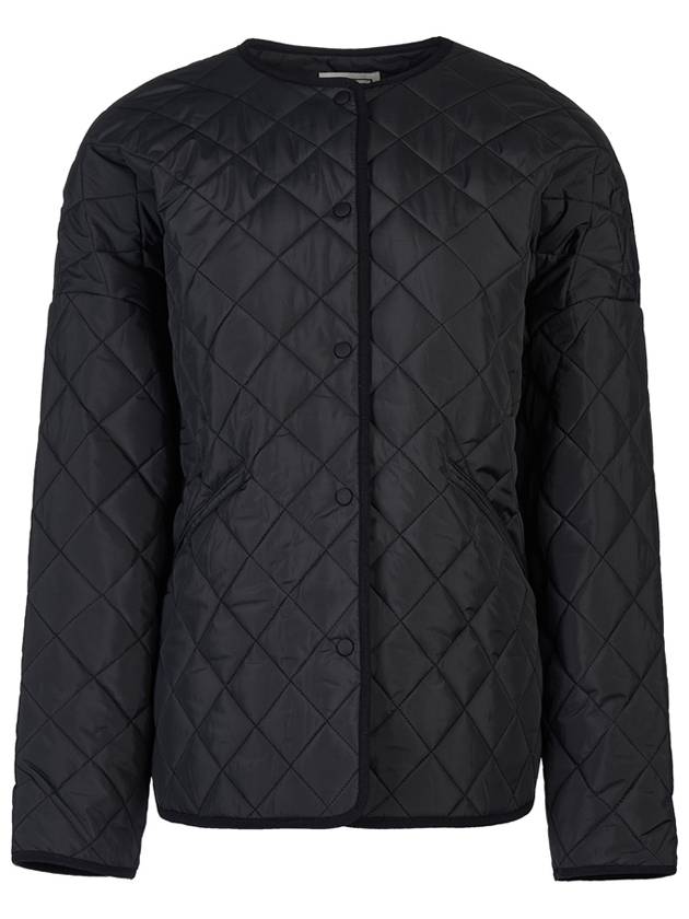 Quilted Jacket Black - TOTEME - BALAAN 2