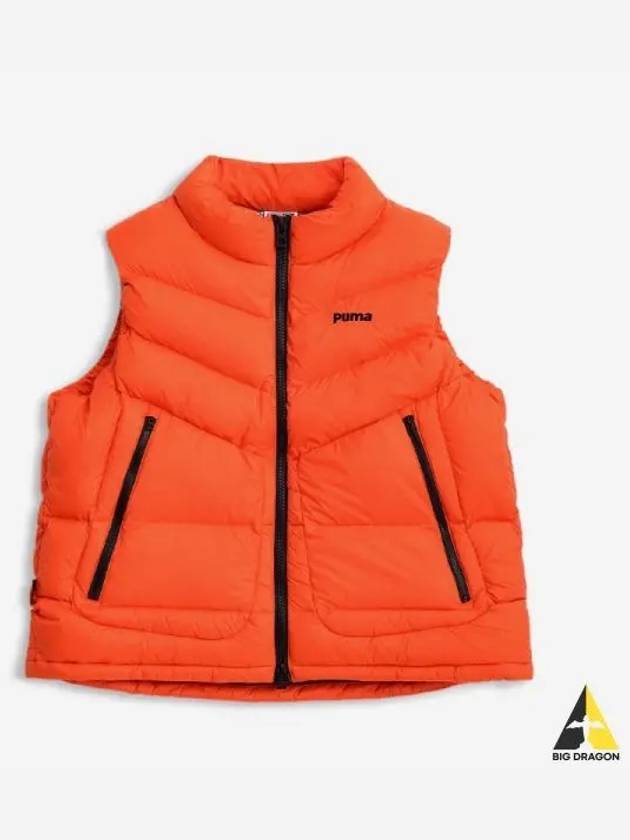 Ultra2 Icon Pop Down Vest Hot Heat Black - PUMA - BALAAN 1