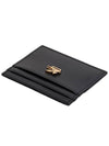 Women's Pegasus Logo Card Wallet Black - ETRO - BALAAN 5