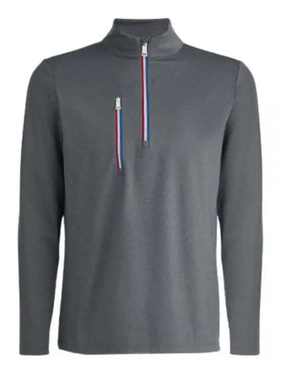 Men's Daytona Tech Interlock Pullover Sweater Charcoal - G/FORE - BALAAN 2