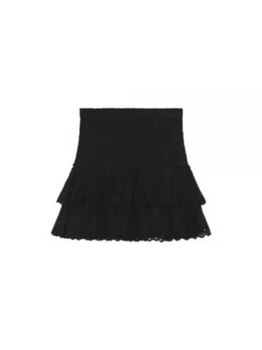 Midi Skirt JU0165FA B1J10E 01BK Black - ISABEL MARANT - BALAAN 1