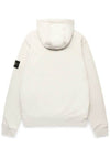 Signature Logo Patch Hoodie Beige - STONE ISLAND - BALAAN 3