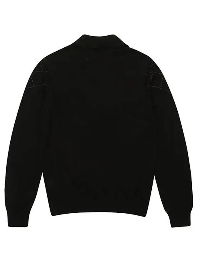 Women’s collar pullover 2202LBKWBLACK - BLACK&WHITE - BALAAN 2