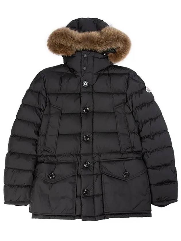 Men's Cluny Long Down Padding Black - MONCLER - BALAAN 3