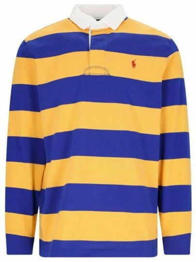 Striped Polo Shirt Yellow Royal - POLO RALPH LAUREN - BALAAN 2