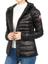 High Bridge Light Tech Hooded Down Padding Jacket Black - CANADA GOOSE - BALAAN 7