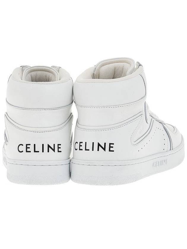 Men's Z Trainer High Top Sneakers White - CELINE - BALAAN 5