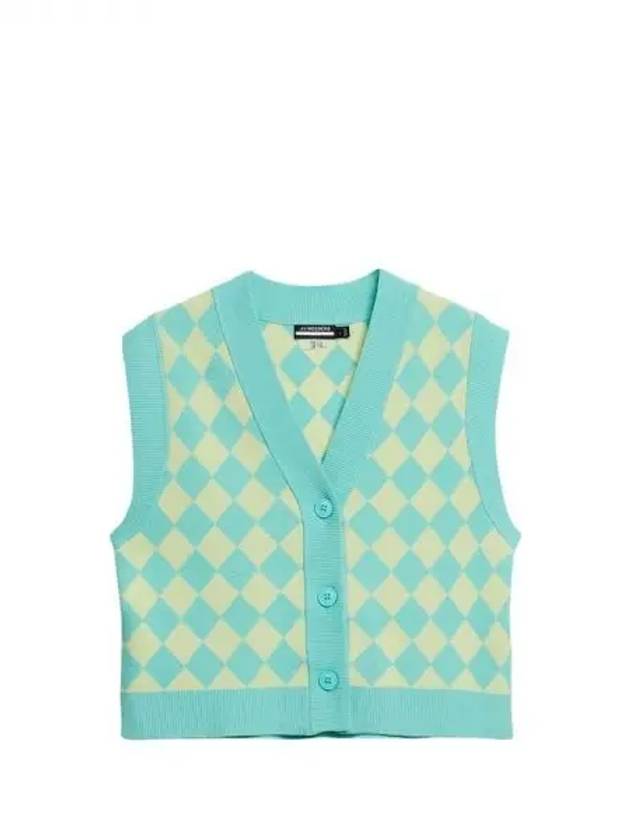 Golf Petra Knitted Vest GWKW09336 O492 Women's Petra Knitted Vest - J.LINDEBERG - BALAAN 2