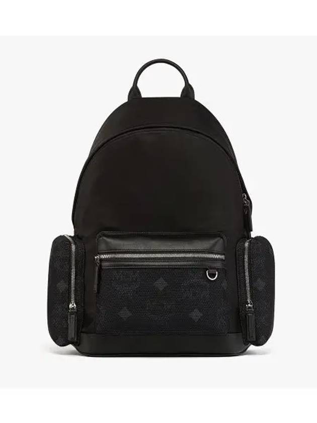 Stark Recycled Nylon Backpack Black - MCM - BALAAN 2