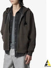 Markus Logo Zip Up Hoodie Faded Black - ISABEL MARANT - BALAAN 2