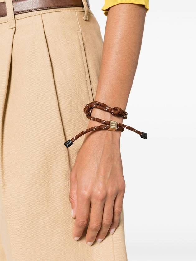 logo-charm rope bracelet - MIU MIU - BALAAN 2