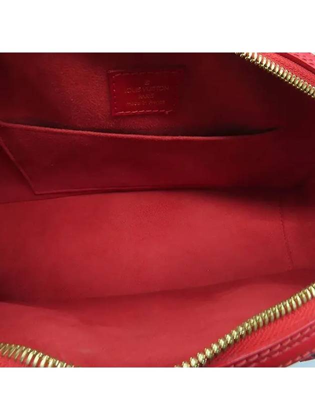 M5208E Red Epi Leather Jasmine Tote Bag - LOUIS VUITTON - BALAAN 5