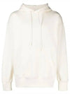 Back Logo Kangaroo Pocket Hoodie Ivory - MSGM - BALAAN 2