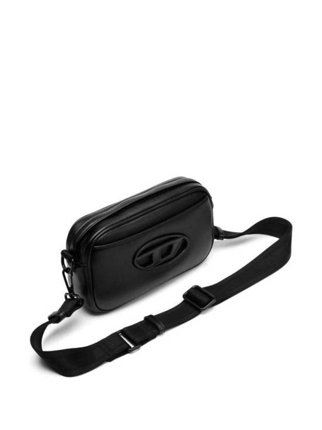 Holi D Camera Neoprene And PU Shoulder Bag Black - DIESEL - BALAAN 3