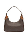 Wilma Logo Shoulder Bag Brown - MICHAEL KORS - BALAAN 1