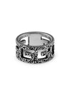 Square G Ring YBC551918001 Silver - GUCCI - BALAAN 2